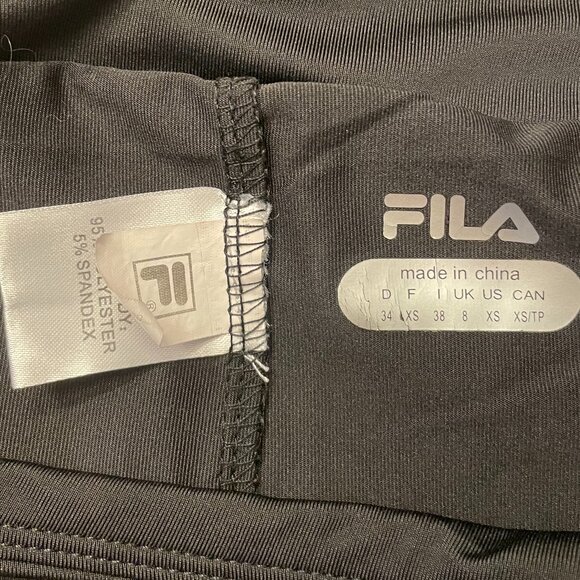 FILA BLACK TENNIS SKORT - Picture 5 of 5